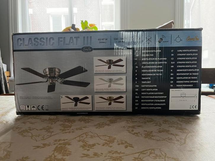 Plafondventilator Casa Fan, Witgoed en Apparatuur, Ventilatoren, Zo goed als nieuw, Plafondventilator, Ophalen of Verzenden