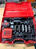 Hilti Accu, Lader & Persbek, Doe-het-zelf en Verbouw, Gereedschap | Boormachines, Ophalen, Gebruikt