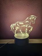 Nieuw gaaf paarden/eenhoorn lampje, Minder dan 50 cm, Kunststof, Ophalen of Verzenden, Zo goed als nieuw