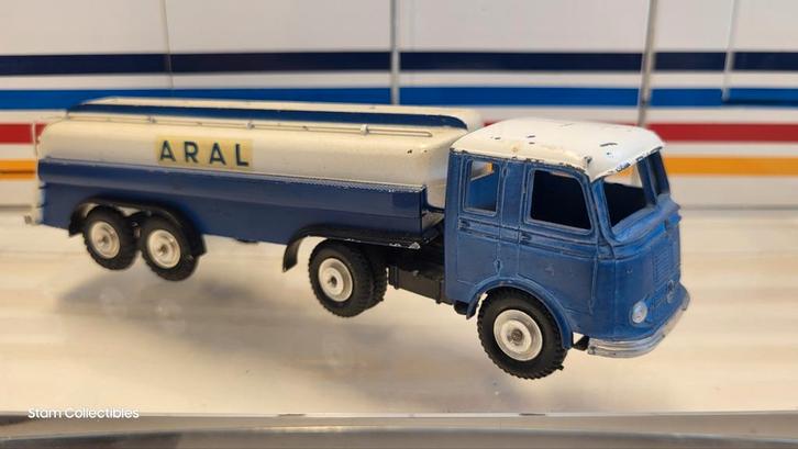 Marklin 8032 Mercedes-Benz Tankwagen Transport ARAL Germany, Hobby en Vrije tijd, Modelauto's | Overige schalen, Gebruikt, Bus of Vrachtwagen