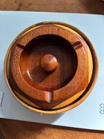 Asbak van houtsnijwerk, Antiek en Kunst, Ophalen of Verzenden