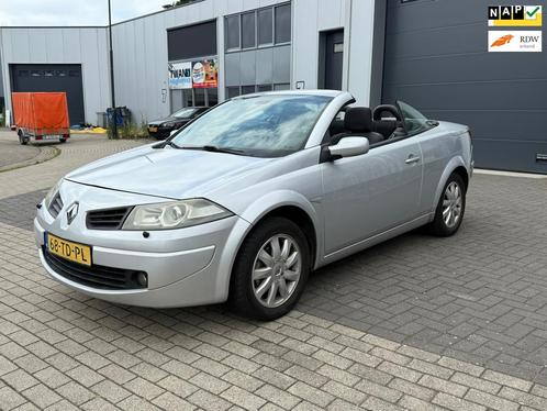Renault Mégane 2.0 CABRIO AIRCO CRUISE PARKSENSOR APK 04-26, Auto's, Renault, Bedrijf, Te koop, Mégane, ABS, Airbags, Airconditioning