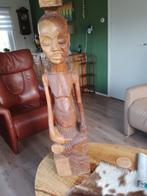 afrikaans prachtig   houten  beeld 90 cm groot, Antiek en Kunst, Kunst | Beelden en Houtsnijwerken, Ophalen of Verzenden