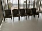 Macazz eetkamer stoelen velvet groen, Huis en Inrichting, Stoelen, Overige kleuren, Design, Hout, Ophalen of Verzenden