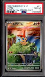 Victini PSA 10 - SV-P 271 - Japanese Promo 2025, Ophalen of Verzenden, Zo goed als nieuw, Losse kaart