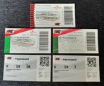 5 voetbalkaartjes AZ - Feyenoord, Verzamelen, Sportartikelen en Voetbal, Ophalen of Verzenden, Zo goed als nieuw, Feyenoord