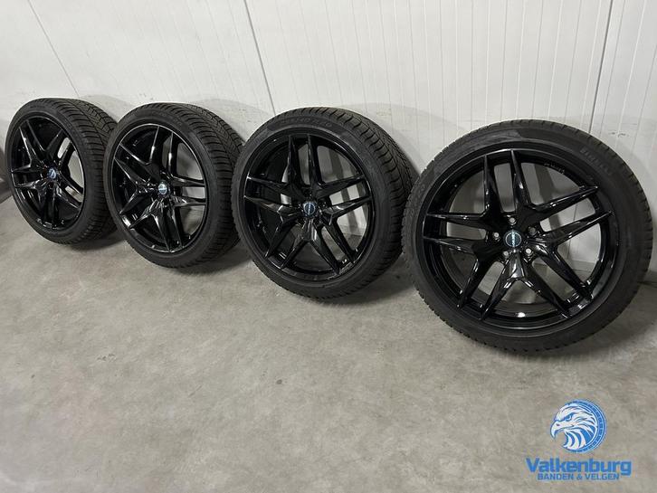 6mm! Audi A6 Q3 20 inch zwarte Borbet Z Black velgen 5x112 w, Auto-onderdelen, Banden en Velgen, Banden en Velgen, Winterbanden