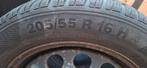 Winterbanden met Velg 205/55 R16, Auto-onderdelen, Banden en Velgen, Ophalen, Gebruikt
