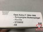 opel astra f 1994 1998 spiegelglas buitenspiegel rechts nieu, Auto-onderdelen, Ophalen of Verzenden, Nieuw, Opel