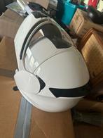 Witte Systeemhelm - Comfort & Veiligheid, Motoren, Overige merken, Systeemhelm, Dames, Ophalen of Verzenden