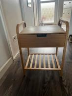 Bamboe Bijzettafeltje met Laatje, Ophalen, Gebruikt