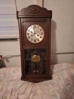 Mooie eikenhouten wandklok, Ophalen of Verzenden, Wandklok