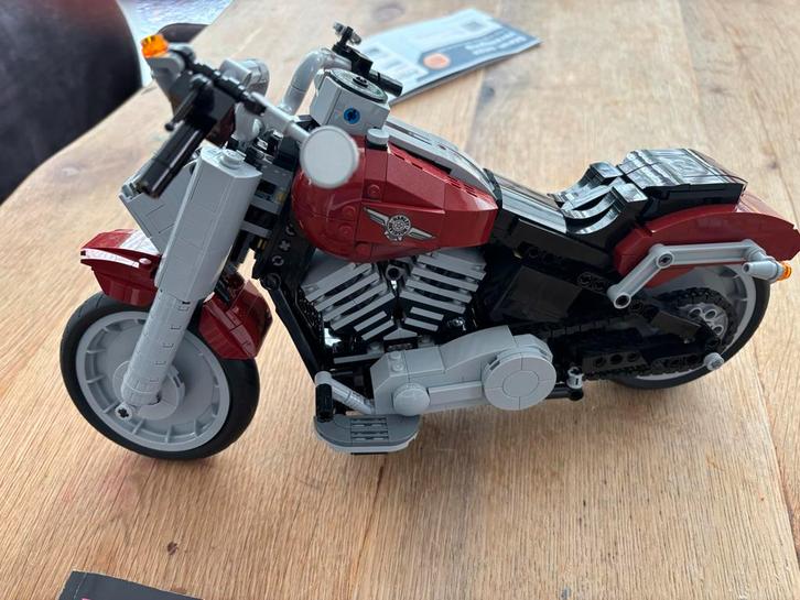 Lego Harley Davidson 10269 Compleet met Boekje, Kinderen en Baby's, Speelgoed | Duplo en Lego, Zo goed als nieuw, Lego, Complete set