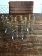 retro longdrinkglazen, Verzamelen, Glas en Borrelglaasjes, Ophalen of Verzenden, Bierglas