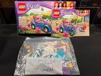 3183 Lego Friends Stephanie’s coole cabriolet, compleet+doos, Ophalen of Verzenden, Zo goed als nieuw, Complete set, Lego