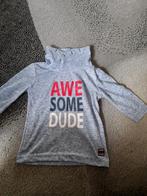 Awesome dude shirt maat 68, Kinderen en Baby's, Babykleding | Maat 68, Shirtje of Longsleeve, Ophalen of Verzenden, Jongetje, Zo goed als nieuw