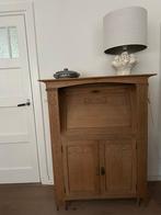 Eiken antiek bureau kast, Antiek en Kunst, Ophalen