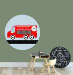 Muursticker Sticker Cirkel Brandweer Designed4Kids, Kinderen en Baby's, Kinderkamer | Inrichting en Decoratie, Ophalen of Verzenden