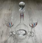 Karaf met 2 glazen , luminarc., Ophalen of Verzenden, Zo goed als nieuw, Glas, Overige stijlen