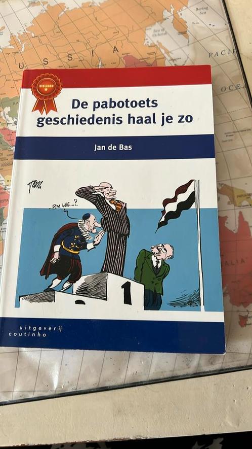 Jan de Bas - De pabotoets geschiedenis haal je zo, Boeken, Geschiedenis | Vaderland, Zo goed als nieuw, 20e eeuw of later, Ophalen of Verzenden