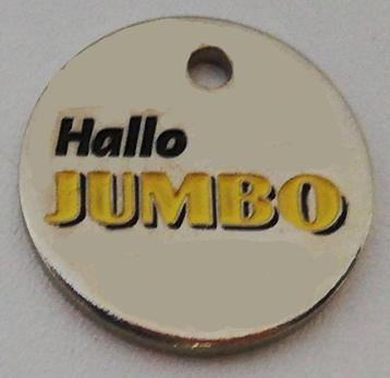 Winkelwagenmuntje Supermarktketen JUMBO "Hallo" beschikbaar voor biedingen
