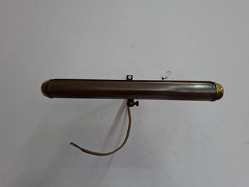 antiek koperen met messing wand schilderijlamp beschikbaar voor biedingen