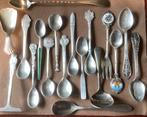 Verzilverde lepels plus beker., Antiek en Kunst, Ophalen of Verzenden
