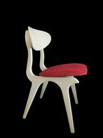 Fantastische vintage Louis van Teeffelen design stoelen, Huis en Inrichting, Stoelen, Ophalen, Gebruikt, Twee, Wit