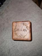 Ringen doos hout, Ophalen of Verzenden, Overige materialen