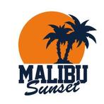 Camper caravan auto sticker Malibu sunset, The River House, Info@theriverhouse.nl, Nieuw, Ophalen of Verzenden
