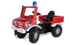 UNIMOG BRANDWEER 3 tot 8 jaar gemonteerd op vooraad, Kinderen en Baby's, Ophalen, Nieuw, Trapvoertuig