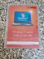 Windows 7 Professional SP1 NL DVD met licentie code, Gebruikt, Ophalen of Verzenden, Windows