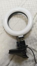 USB ringlampje 16cm diameter - selfie licht voor telefoon, Ophalen of Verzenden, Zo goed als nieuw, Overige merken