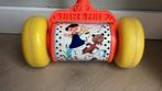 Fisher price vintage duwstang no 757 met geluid, Gebruikt, Ophalen of Verzenden