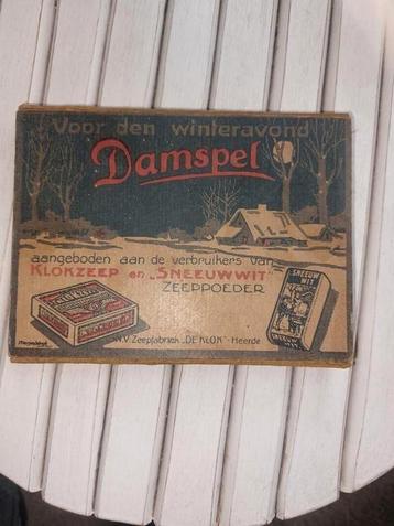 Klokzeep , Damspelletje. beschikbaar voor biedingen