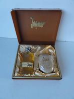 OLD VERSION geschenkdoos Jaguar eau de toilette en zeep, Verzamelen, Verzenden, Zo goed als nieuw, Parfumfles, Gevuld