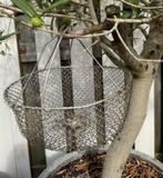 Draadmandje van heel fijn metaal, fil de fer, Antiek en Kunst, Ophalen of Verzenden