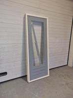 Meranti achter of balkon schuurdeur met kozijn HARDHOUT, 80 tot 100 cm, 215 cm of meer, Nieuw, Ophalen of Verzenden