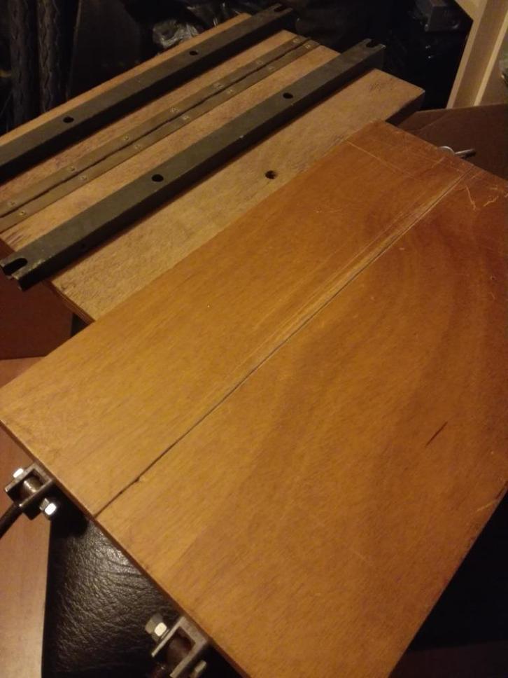 Stevige houten boekenpers | linnenpers | bloemenpers., Antiek en Kunst, Antiek | Gereedschap en Instrumenten, Ophalen