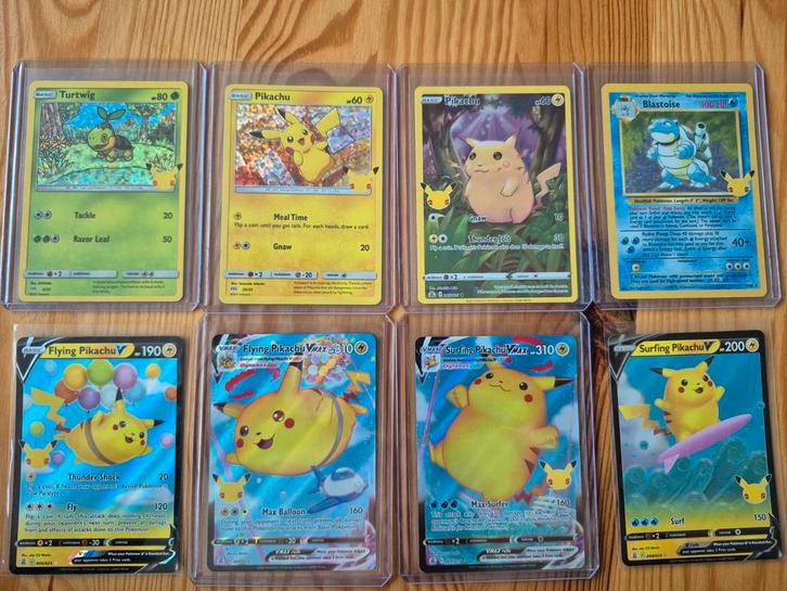 Pokemon Celebrations lot, Hobby en Vrije tijd, Verzamelkaartspellen | Pokémon, Zo goed als nieuw, Meerdere kaarten, Ophalen of Verzenden