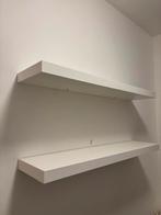 Twee witte Ikea legplanken / wandplanken, Ophalen, Zo goed als nieuw
