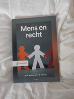 Mens en Recht - Nieuw!, Boeken, Ophalen of Verzenden, Nieuw, HBO, Mr A. Bunthof, Mr. Y.M. Visscher