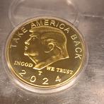 Trump Penning - Take America Back - 2024, Ophalen of Verzenden, Goud