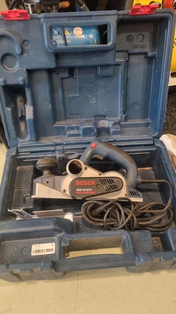 Bosch GHO 40-82 C Schaafmachine, Doe-het-zelf en Verbouw, Gereedschap | Handgereedschap, Gebruikt, Ophalen of Verzenden