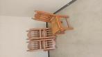 5 klooster stoelen, 6 zittingen. GRATIS af te halen Geleen., Antiek en Kunst, Ophalen