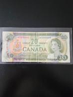 20 dollars Canada 1969 jaar, Ophalen of Verzenden, Noord-Amerika, Los biljet