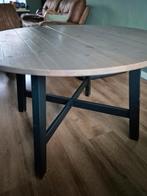 Eettafel mag weg voor €20,-, Huis en Inrichting, Tafels | Eettafels, Ophalen, Gebruikt, Rond, Vier personen