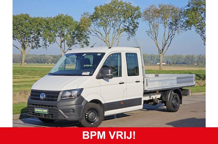 Volkswagen Crafter 35 2.0 DC L4 Open-Laadbak Trekhaak 140Pk, Auto's, Bestelauto's, Bedrijf, Te koop, ABS, Airbags, Airconditioning
