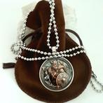 Viking Ketting - Noorse Mythologie Hanger in cadeau zakje, Ophalen, Nieuw, Zilver, Overige materialen