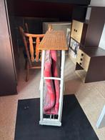 Opklapbed - Ruimtebesparend!, Ophalen, 90 cm, Eenpersoons, Bruin